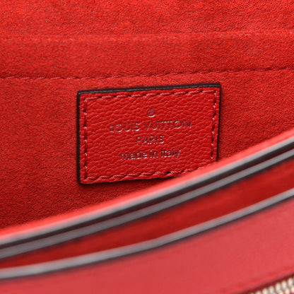 Louis Vuitton Calfskin Monogram Very Messenger Rubis Red 6 of 9