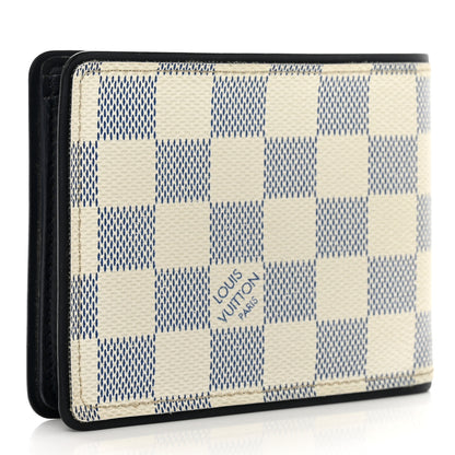 Louis Vuitton Damier Coastline Slender Wallet 3 of 9