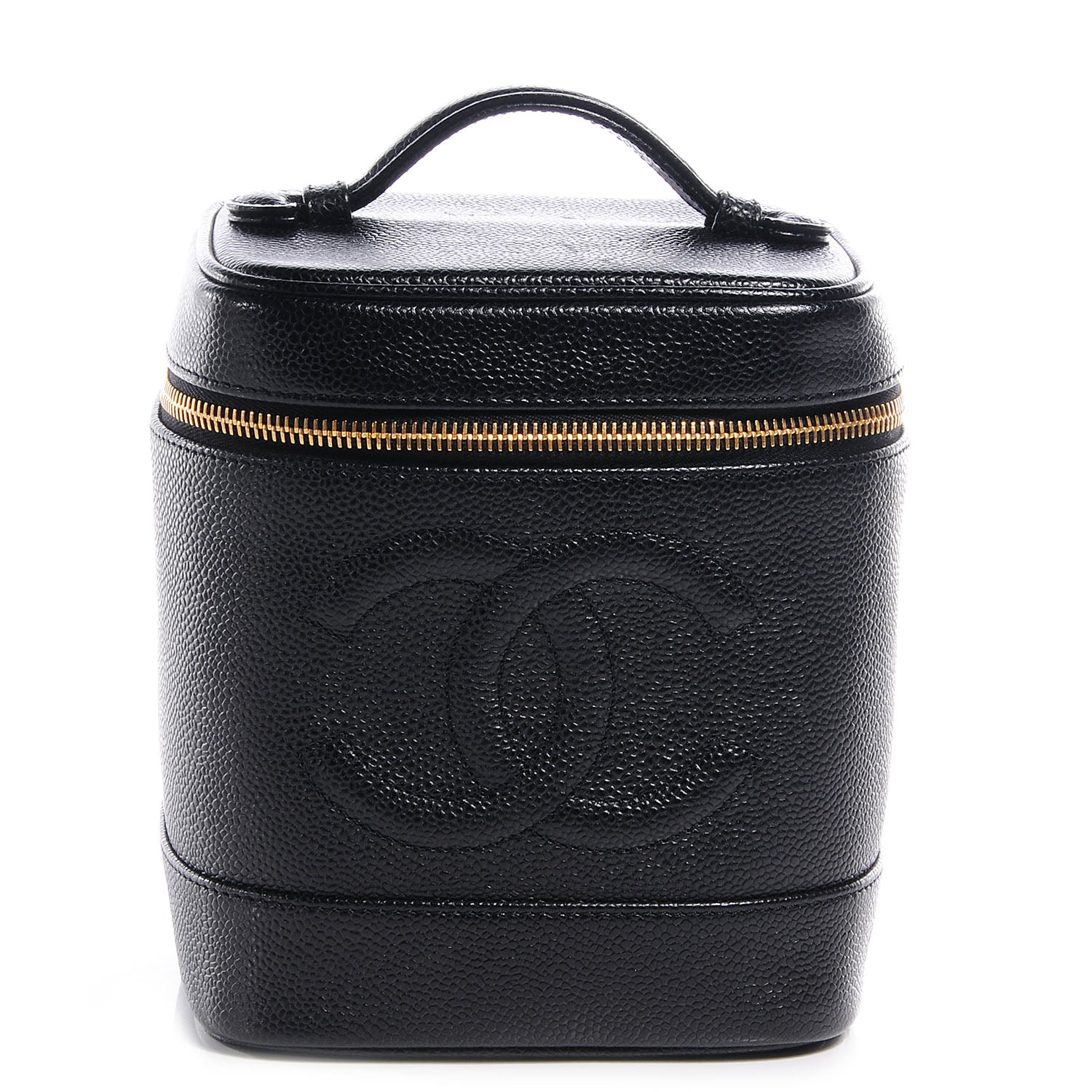 Chanel Caviar Vanity Case Black 1 of 8