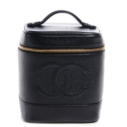 Chanel Caviar Vanity Case Black 1 of 8