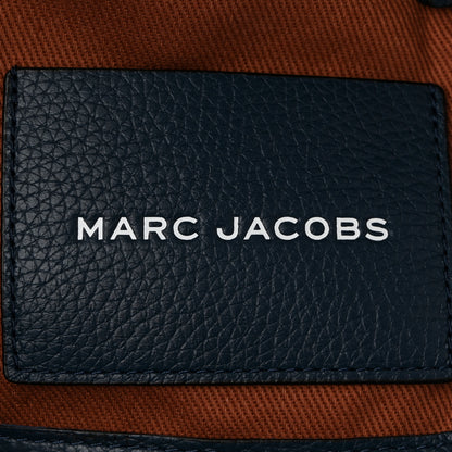 Marc Jacobs Grained Calfskin Medium The Tote Bag Blue Sea 6 of 11
