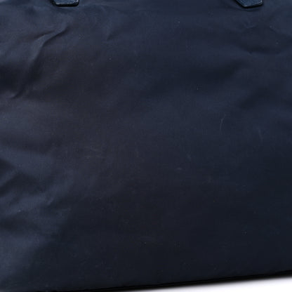 Prada Tessuto Nylon Saffiano Tote Blue 14 of 18