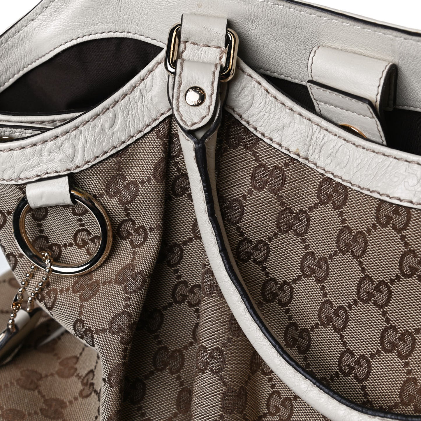 Monogram Large Sukey Tote Off White