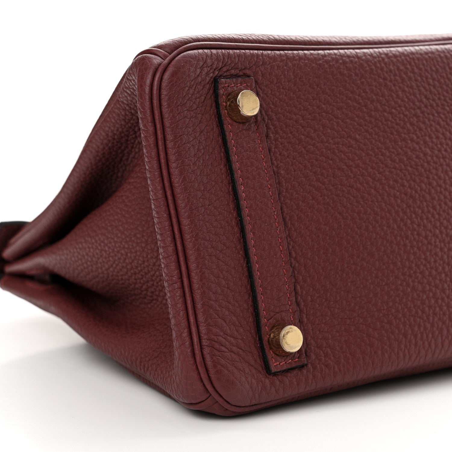 Hermes Togo Birkin 25 Rouge H 9 of 11