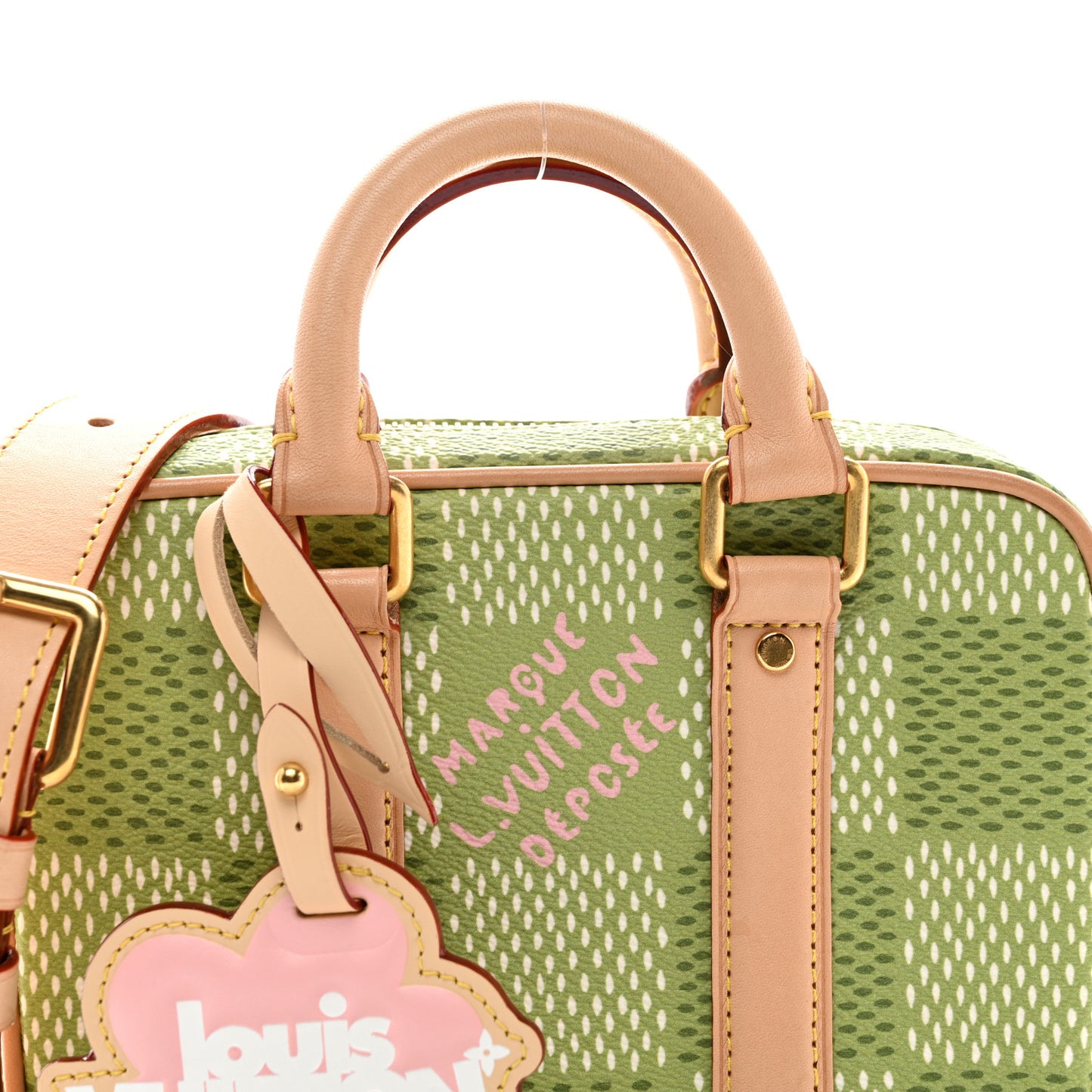 Damier Golf Nano Porte Documents Voyage Green