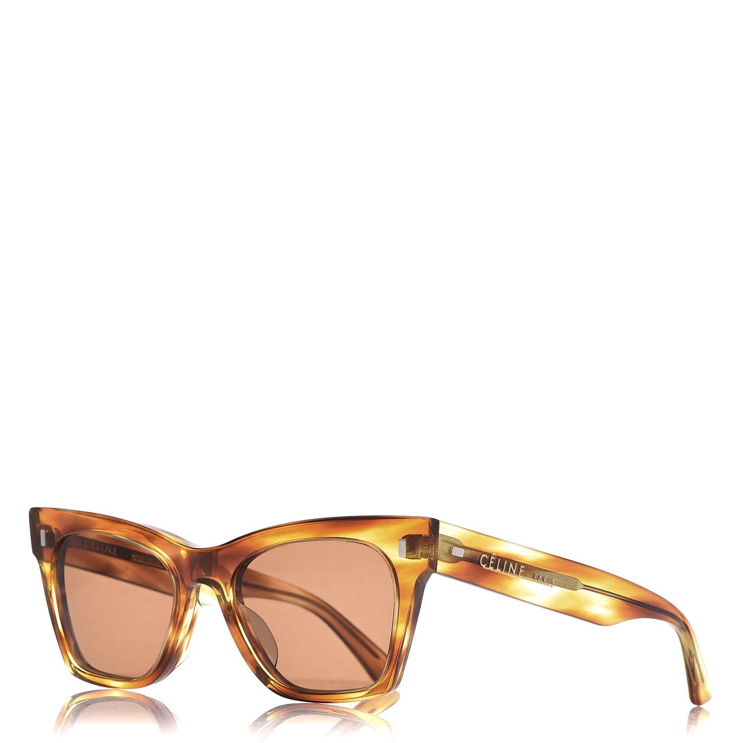 Acetate Cat Eye Sunglasses CL 40052U Havana