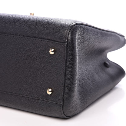 Chanel Grained Calfskin Small Neo Executive Shopper Tote Black 11 of 11