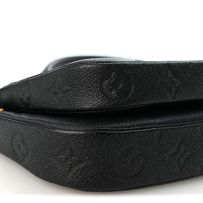 Louis Vuitton Empreinte Monogram Giant Multi Pochette Accessories Black 9 of 10