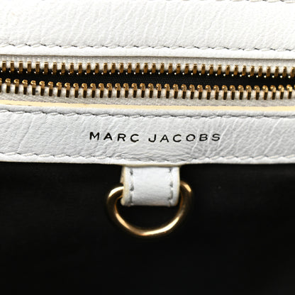 Marc Jacobs Calfskin Quilted Studded Stam White 6 of 11