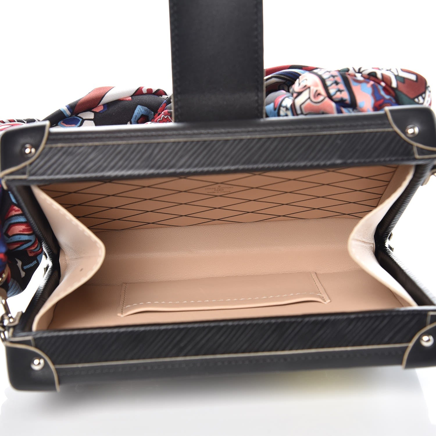 Louis Vuitton Epi World Tour Petite Malle Black 6 of 10