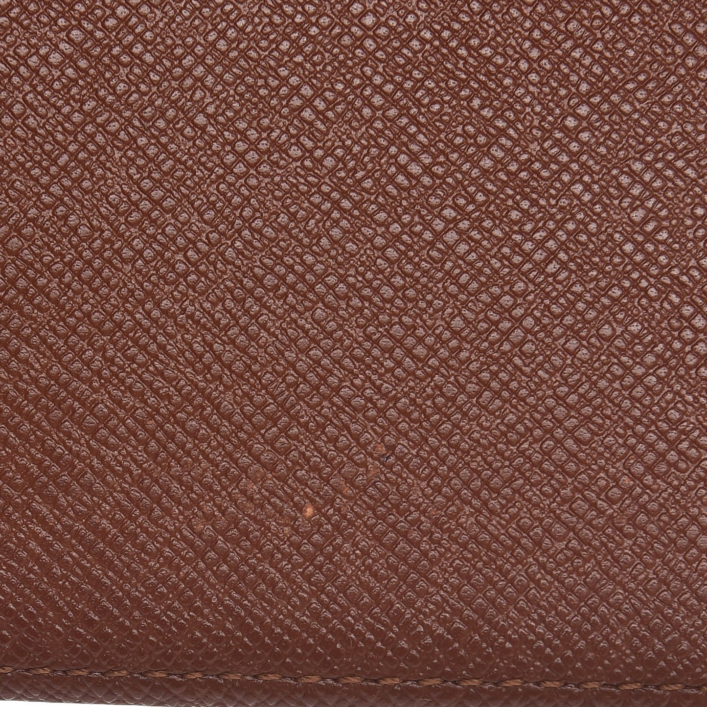 Monogram Simple Checkbook Holder Wallet