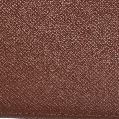 Louis Vuitton Monogram Simple Checkbook Holder Wallet 8 of 9
