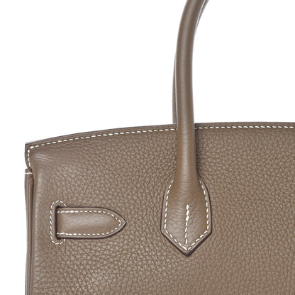 Hermes Togo Birkin 30 Etoupe 19 of 32