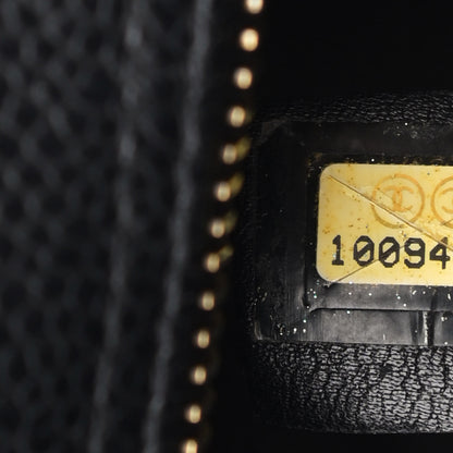 Chanel Caviar Quilted Large Bowler Black 7 of 14