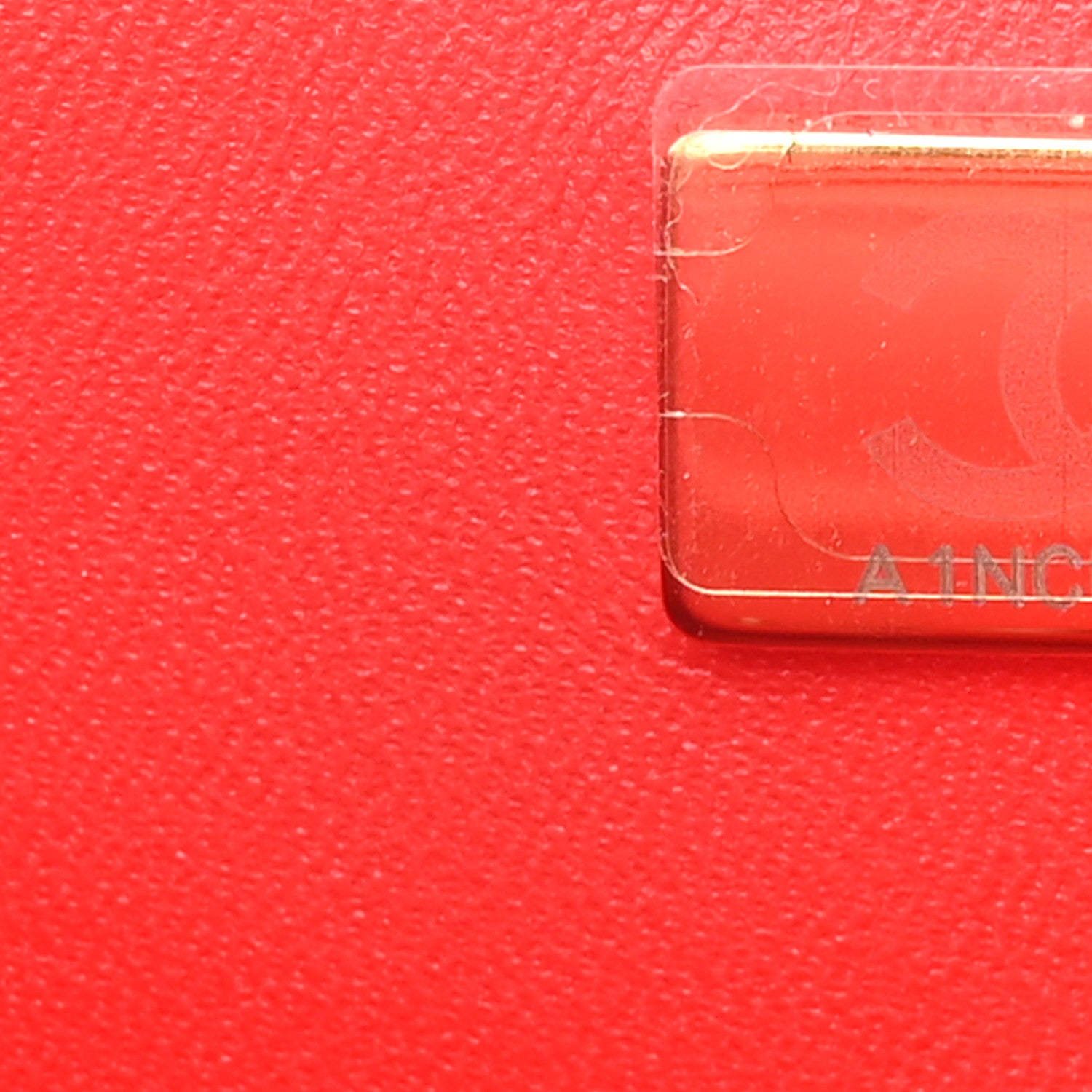 Chanel Lambskin Resin Crystal Square Quilted Monacoco Mini Flap Red 7 of 11