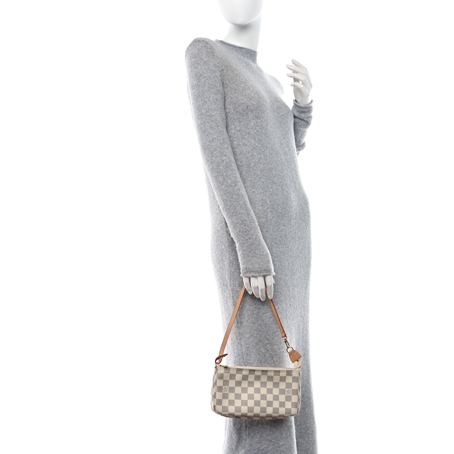 Louis Vuitton Damier Azur Pochette Accessories NM 2 of 9