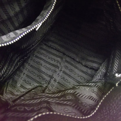 Prada Tessuto Nylon Shoulder Bag Black 6 of 10