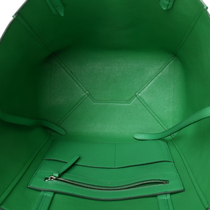 Celine Grained Calfskin Small Horizontal Cabas Phantom Mint 5 of 13