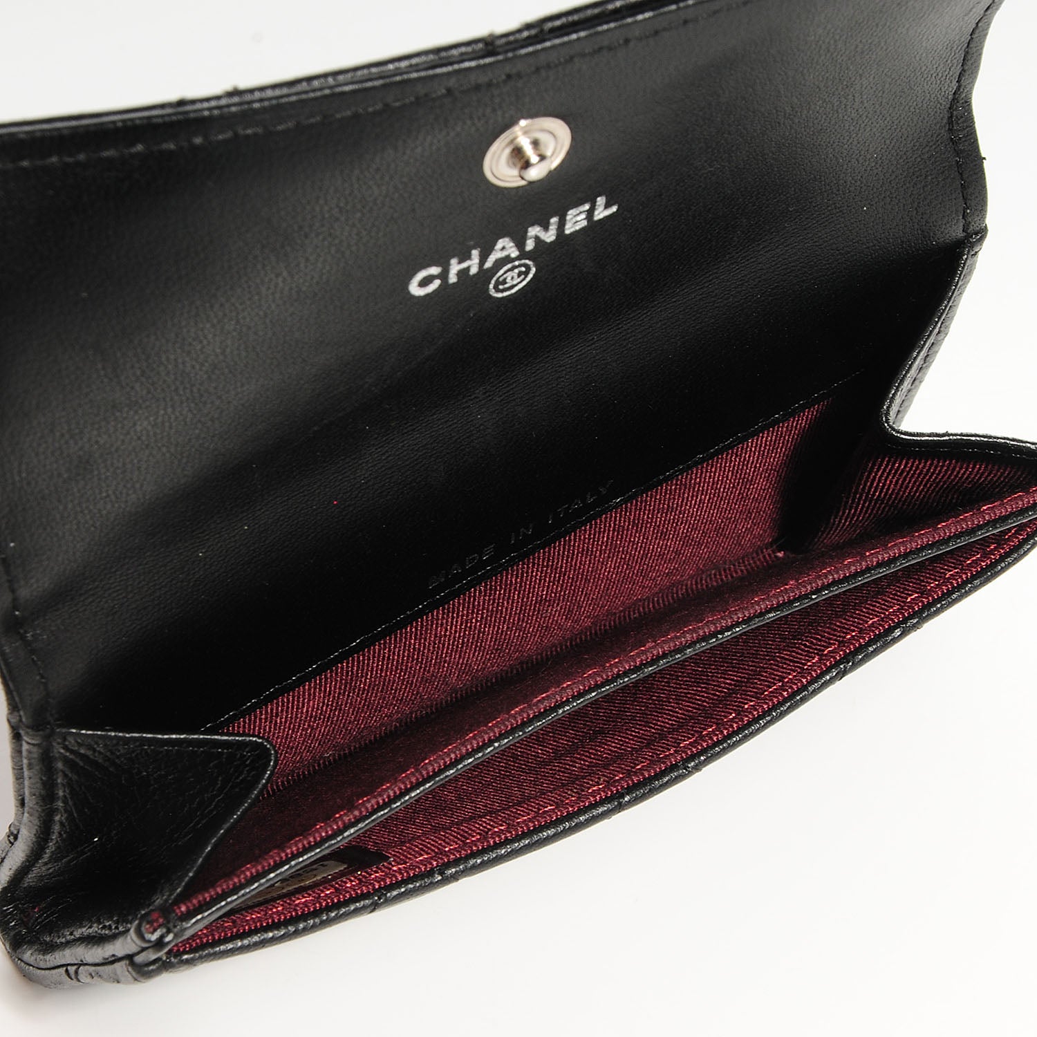Chanel Lambskin Card Holder Black 8 of 8