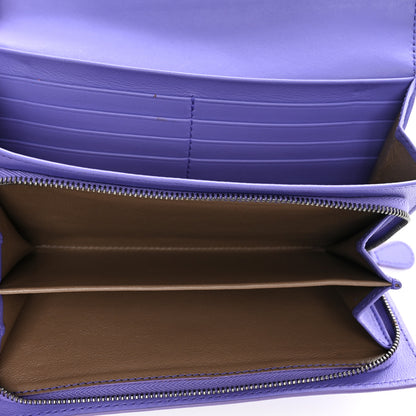 Bottega Veneta Nappa Intrecciato Continental Flap Wallet Lavender 5 of 7