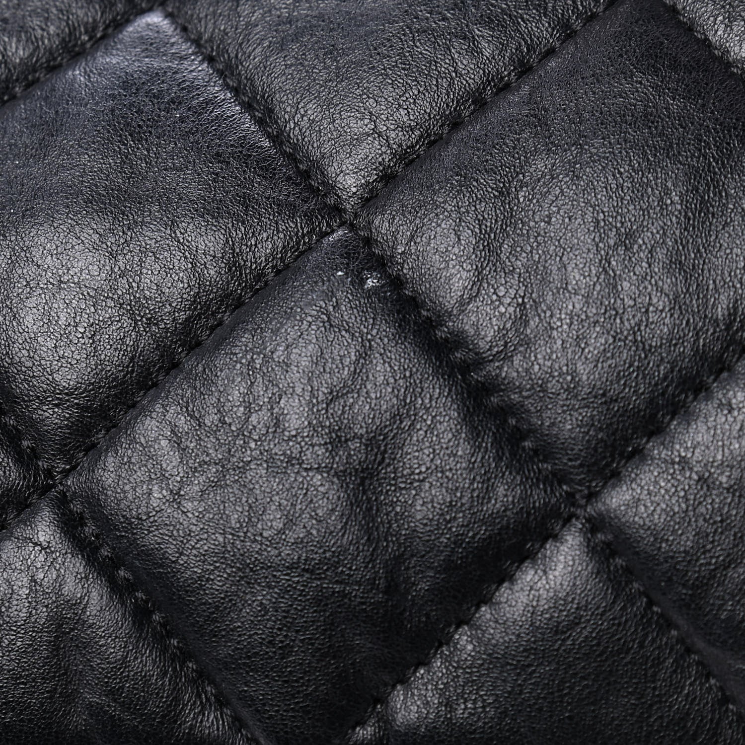 Chanel Washed Lambskin Quilted Maxi Chain Around Flap Black 3 of 10
