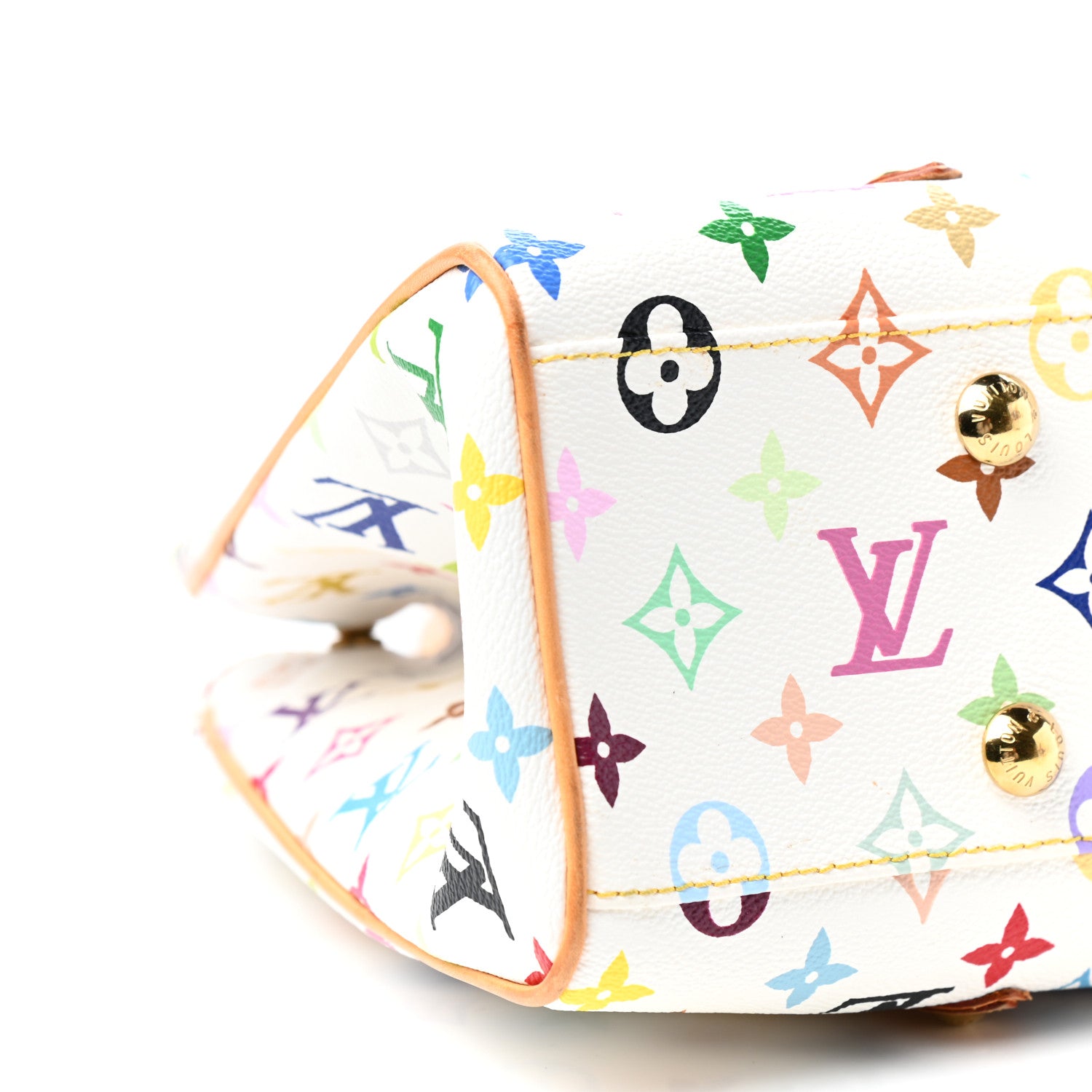 Louis Vuitton Monogram Multicolor Aurelia MM White 7 of 9