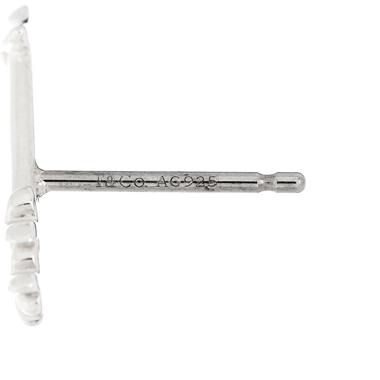 Sterling Silver Paloma Picasso Love and Kisses Arrow Earrings