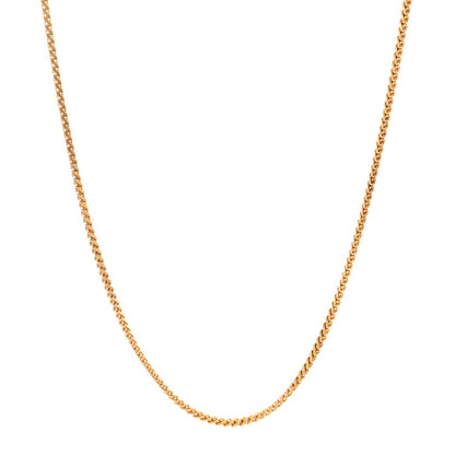Christian Dior Metal Long Chain Necklace Gold 1 of 4