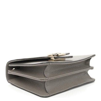 Gucci Dollar Calfskin Small Interlocking G Shoulder Bag Loess 10 of 28
