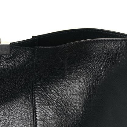 Celine Calfskin Large Clasp Cabas Black 10 of 19