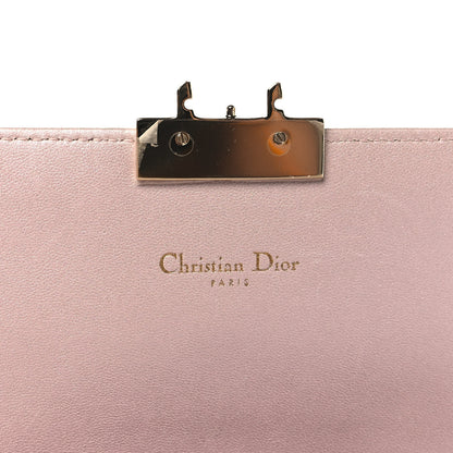 Christian Dior Pearly Lambskin Cannage Miss Dior Promenade Pouch Lotus 5 of 9