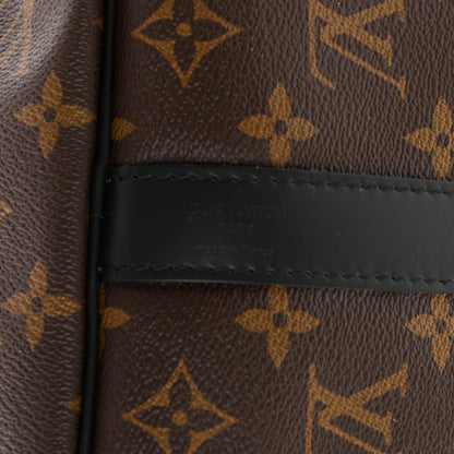 Louis Vuitton Monogram Macassar Keepall Bandouliere 45 19 of 21