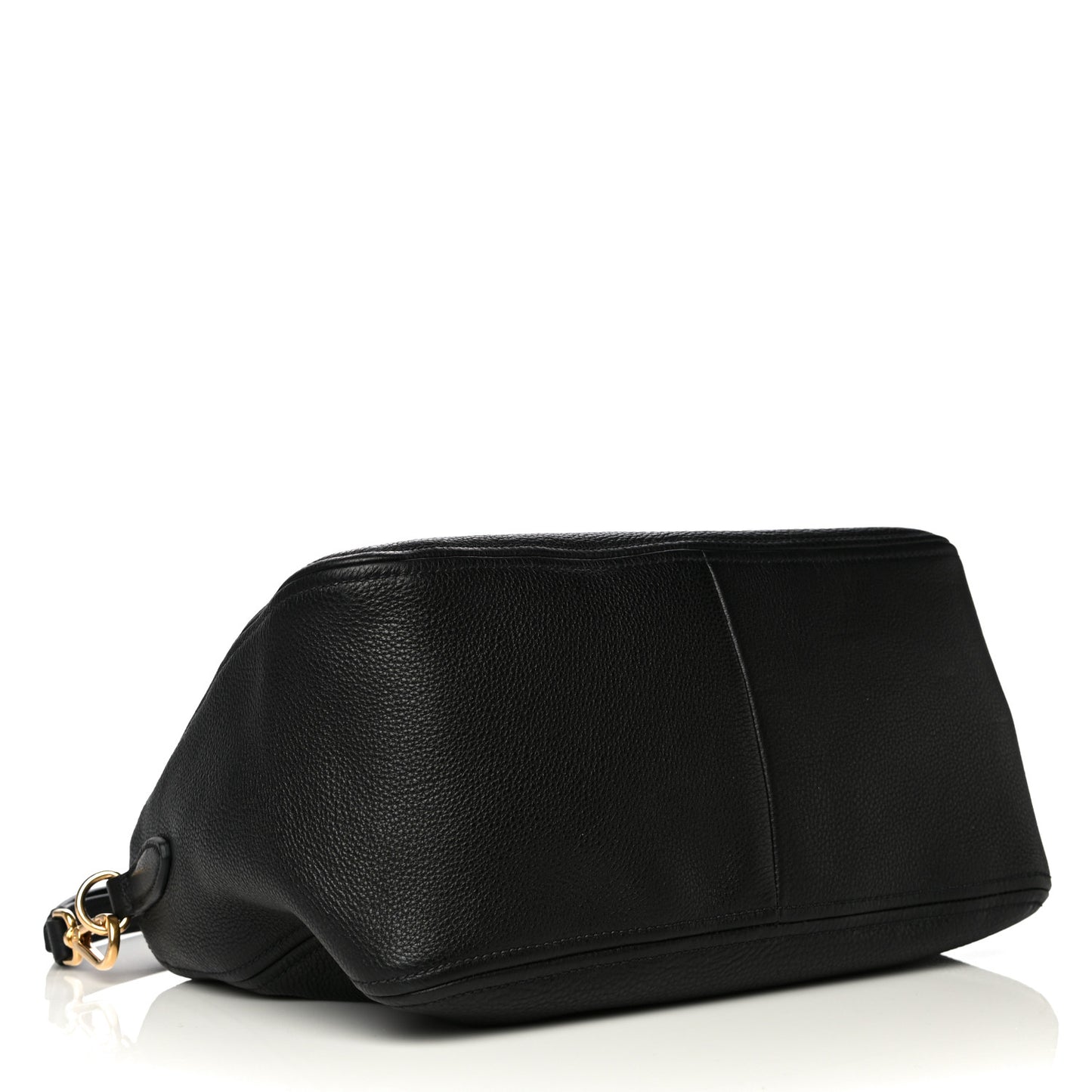 Vitello Daino Tote Black