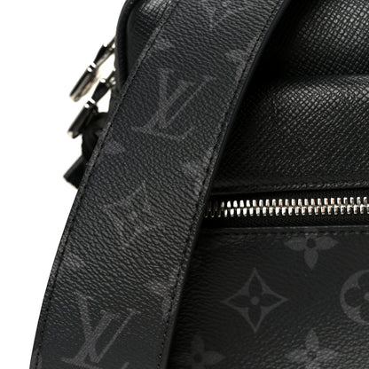 Louis Vuitton Taiga Monogram Eclipse Outdoor Messenger Black Black 8 of 10