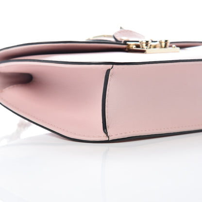 Valentino Garavani Vitello Small Glam Lock Rockstud Flap Water Rose 9 of 10