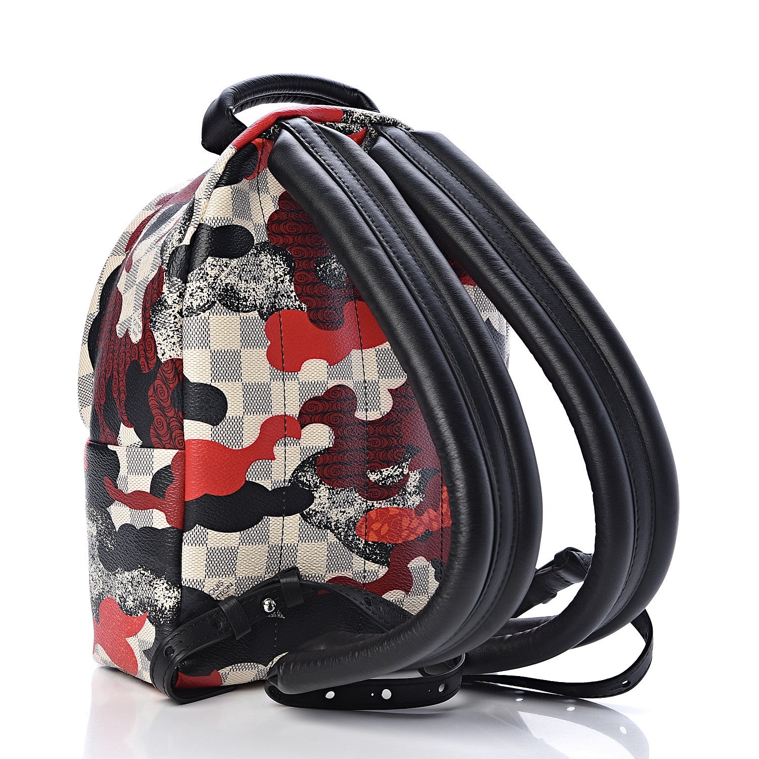 Louis Vuitton Damier Azur Patchwork Waves Palm Springs PM 3 of 13