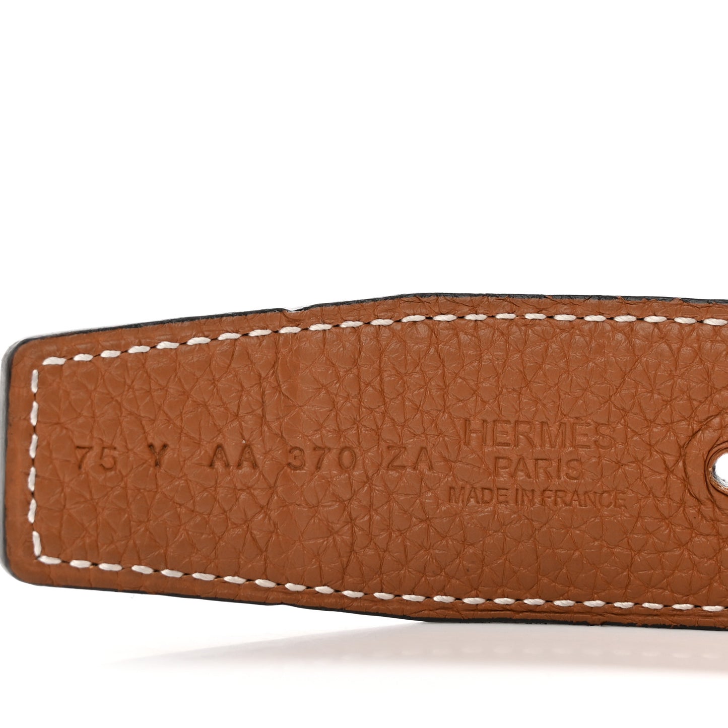135 Togo 32mm H Belt 75/30 Black Gold