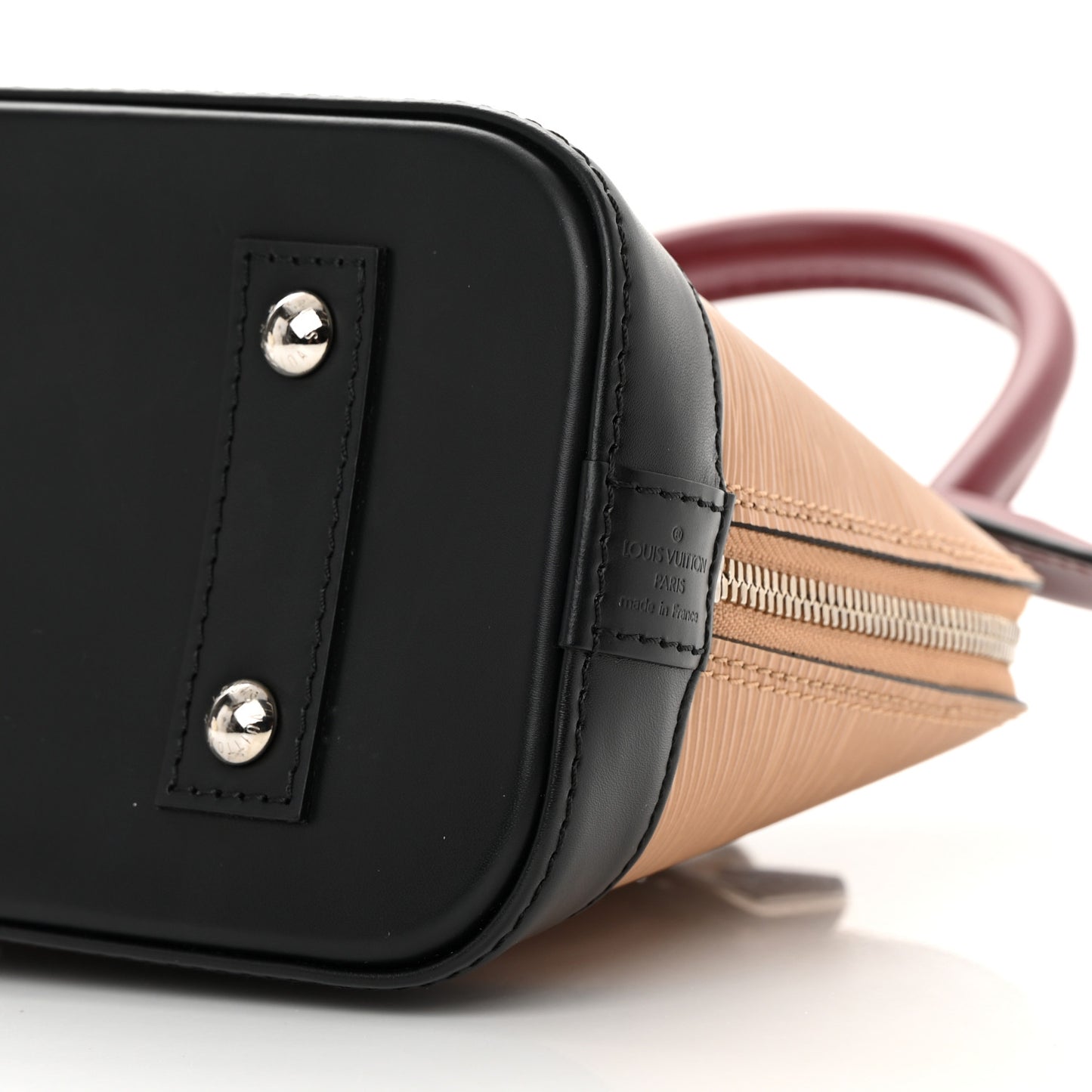 Epi Tri-Color Alma BB Vanilla Fuchsia Black
