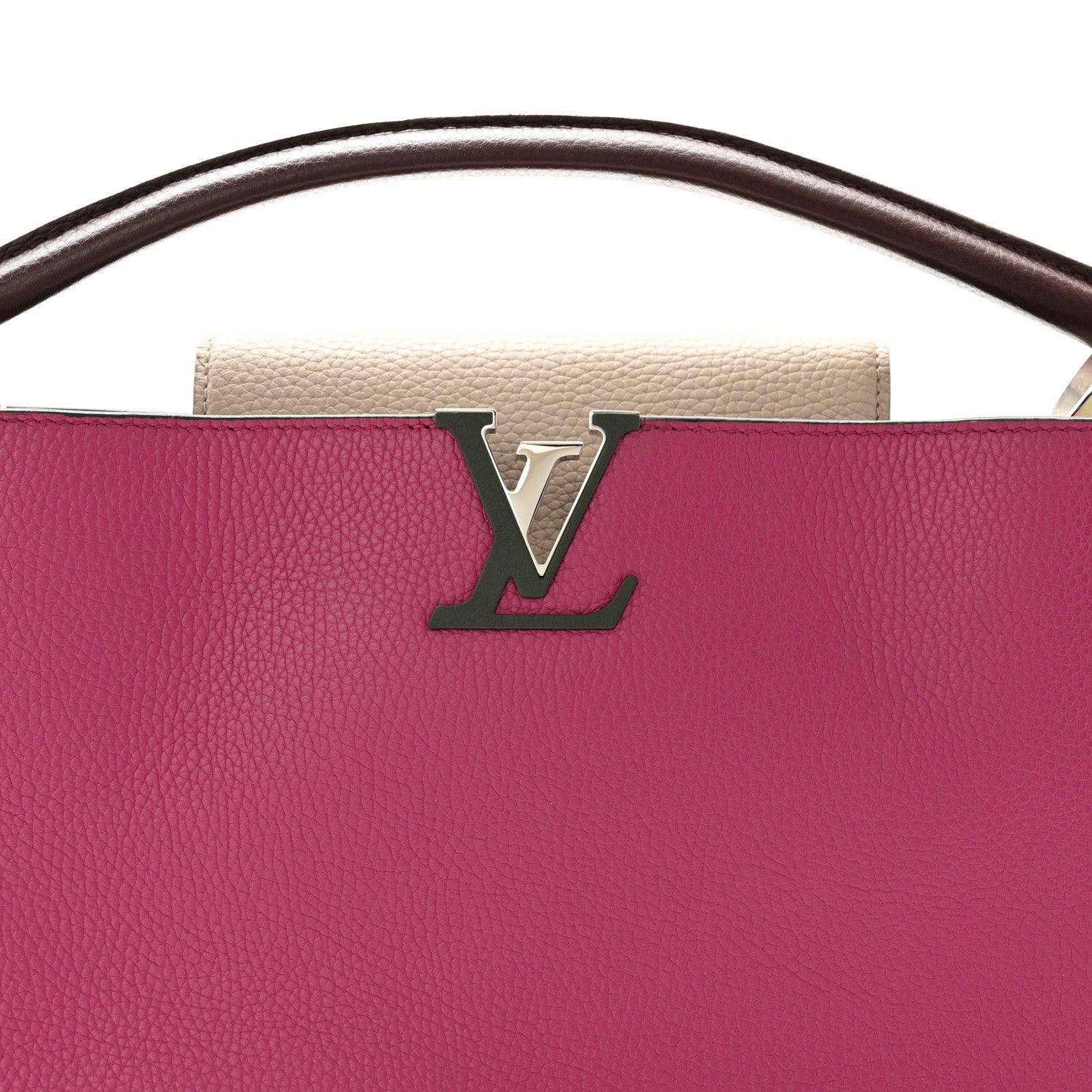Louis Vuitton Taurillon Capucines MM Multicolor 8 of 10