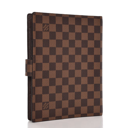 Louis Vuitton Damier Ebene Large Ring Agenda Cover 3 of 8