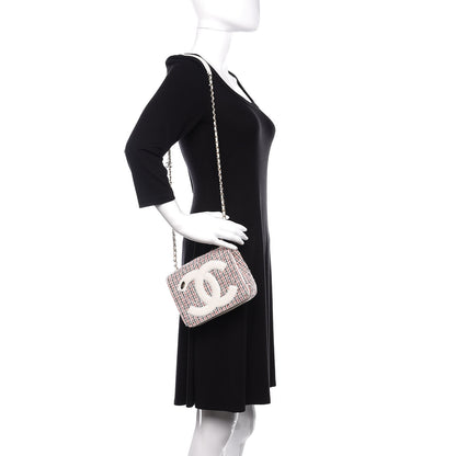 Chanel Tweed Lambskin Timeless Flap White 2 of 12