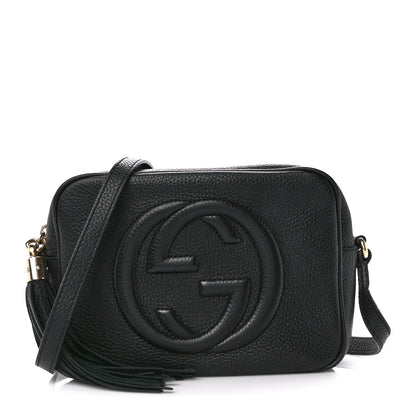 Gucci Pebbled Calfskin Small Soho Disco Bag Black 1 of 12
