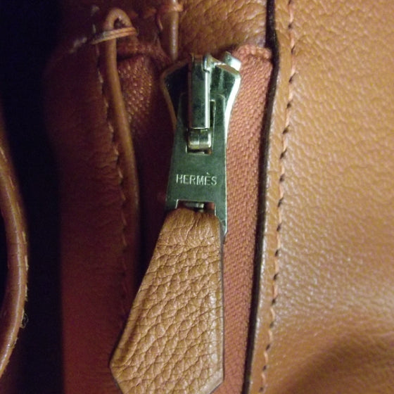 Hermes Togo Birkin 30 Orange 8 of 13