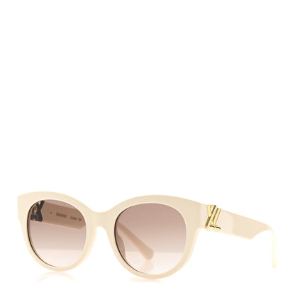 Louis Vuitton Acetate Round Sunglasses Z2426W Ivory 1 of 8