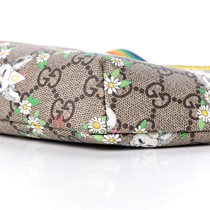 Gucci GG Supreme Monogram Love Pets Childrens Belt Bag Rainbow 9 of 9