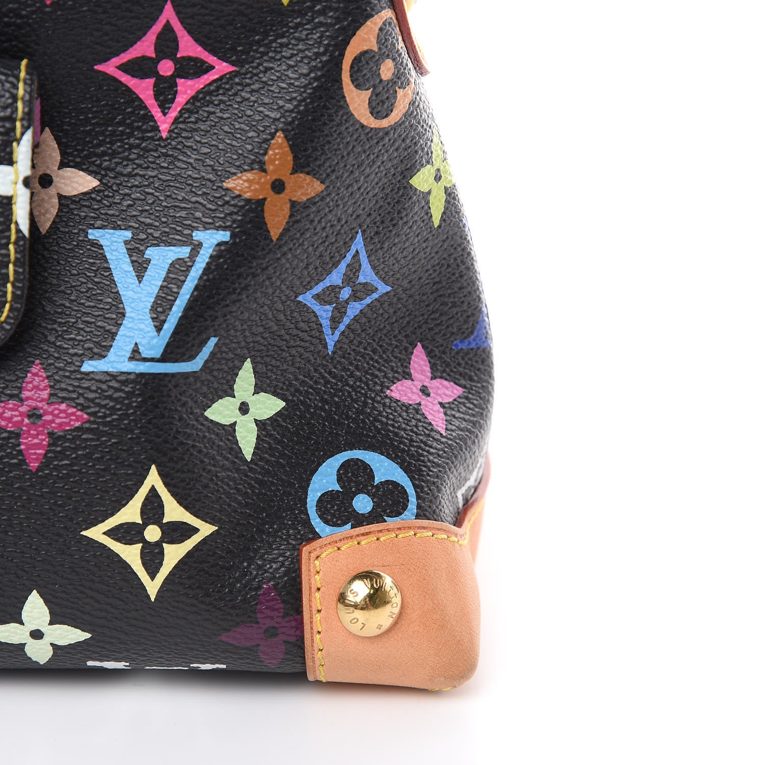Louis Vuitton Monogram Multicolor Eliza Black 12 of 14