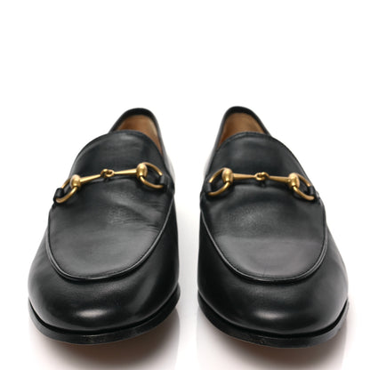 Gucci Calfskin Womens Jordaan Loafers 38 Black 2 of 7