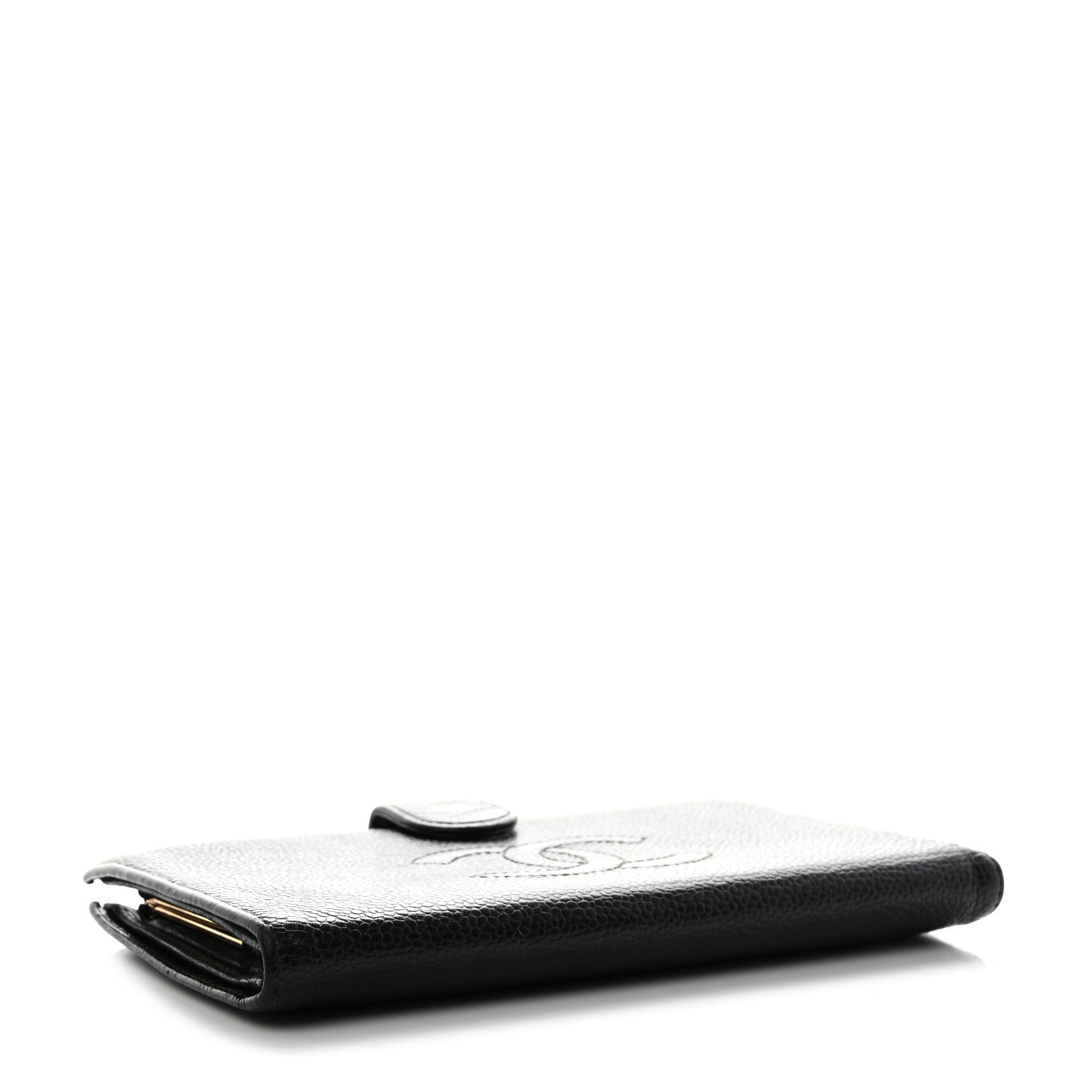 Chanel Caviar Timeless CC French Wallet Black 4 of 13
