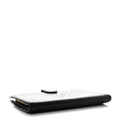 Chanel Caviar Timeless CC French Wallet Black 4 of 13