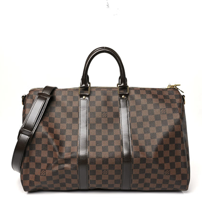 Louis Vuitton Damier Ebene Keepall Bandouliere 45 1 of 9